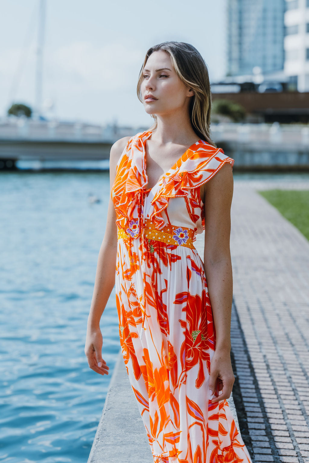 『taj by sabrina crippa』シアー　オーガンジー　チュニック Taj by Sabrina | Resort Wear Designed in Miami – TAJ by Sabrina